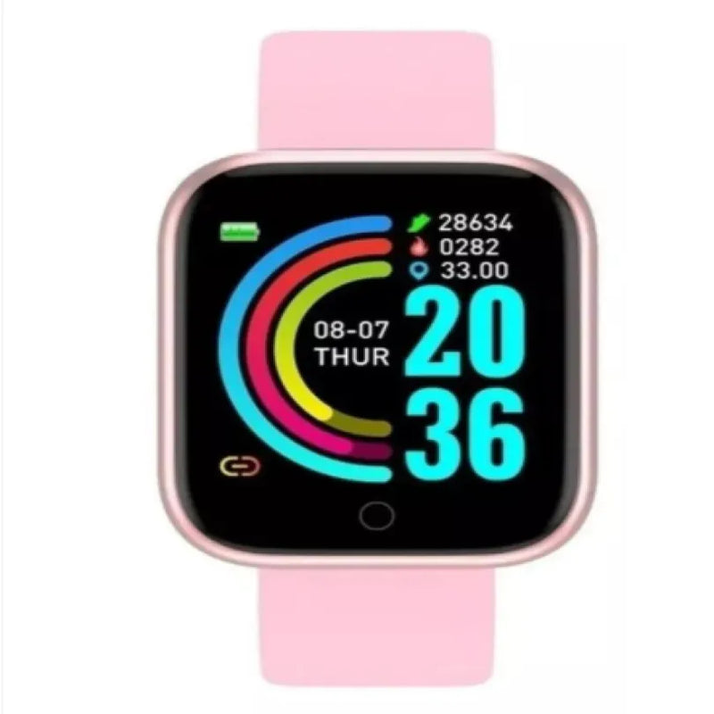 Smart Watch Unisexx Smartwatch D20 relógio Android ios Prova Agua Colocar Foto na Tela